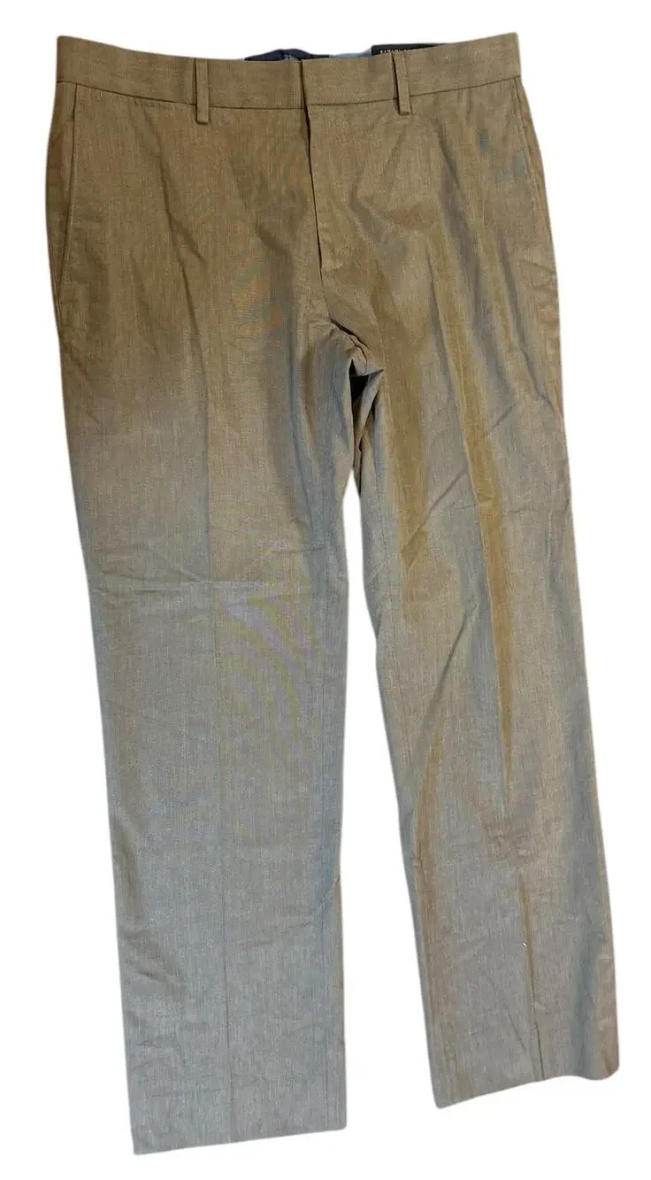 BANANA REPUBLIC Men's Classic Fit Trouser Pants Sz 31 x 30 Taupe Brown Cotton